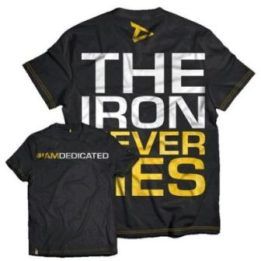 Sportiniai marškinėliai Dedicated „The Iron Never Lies“