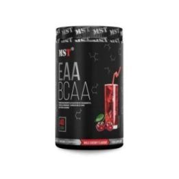 EAA ir BCAA amino rūgščių milteliai MST 520 g, laukinių vyšnių skonio