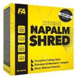 Maisto papildas kapsulėmis FA Nutrition NAPALM SHRED 30 porcijų