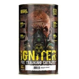 Treniruočių booster Nuclear Nutrition Igniter 438 g, mango ir citrinų skonio