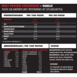 Išrūgų baltymų koncentratas Big Zone Battle 1000 g, vanilės skonio