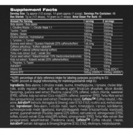 Treniruočių booster Swedish Supplements Crazy 8 325 g
