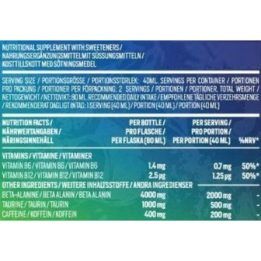 Treniruočių booster shot AK47 Labs AK47 Shots 12 x 80 ml