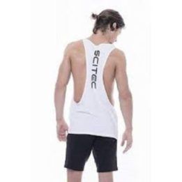 Sportiniai marškinėliai Scitec Andorra balti