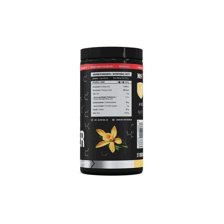 Masės didinimo gaineris MST Best Mass Gainer 1000 g