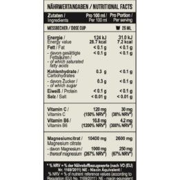Magnio ir vitamino B6 gėrimas MST Magnesium B6 1000 ml