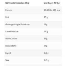 Haferriegel ESN Designer Oatbar 12 × 100 g, šokolado drožlių skonio