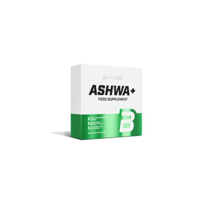 Ashwa+ kapsulės BioTech 30 kapsulių