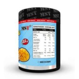 Treniruočių booster MST Citrulline Pump 511 g, mangų ir marakujų skonio