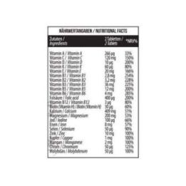 Vitaminų ir mineralų tabletės MST All Vitamins 60 tablečių