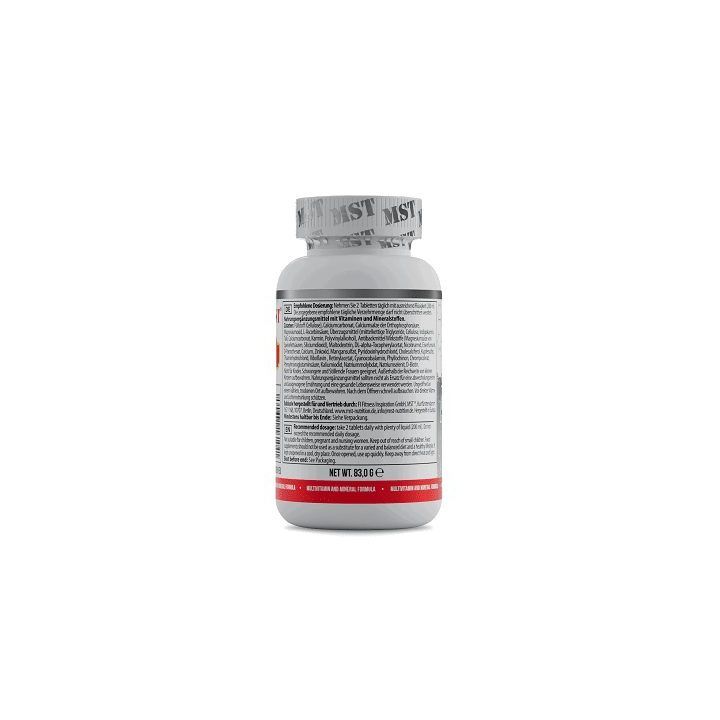 Vitaminų ir mineralų tabletės MST All Vitamins 60 tablečių