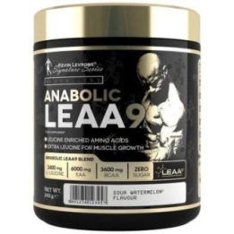 EAA amino rūgščių milteliai Kevin Levrone Anabolic LEAA9 10 × 8 g, rūgščios arbūzų skonio