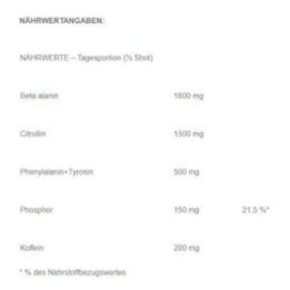 Treniruočių booster Activlab Black Panther Extreme Shot 12 × 80 ml
