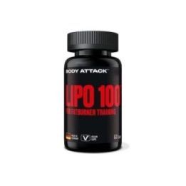 Maisto papildas kapsulėmis Body Attack Lipo 100 60 kapsulių