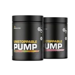 Pre-workout milteliai Dedicated Unstoppable Pump 405 g, tropinių vaisių skonio