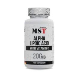 Alfa lipoinės rūgšties kapsulės MST 60 vnt., 200 mg
