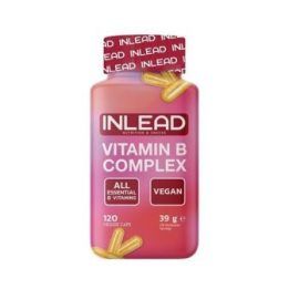 Vitaminas B kompleksas INLEAD 120 veganiškų kapsulių