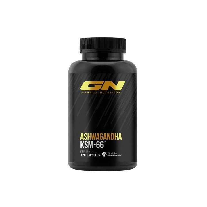Ašvagandos KSM-66® kapsulės GN 120 kapsulių