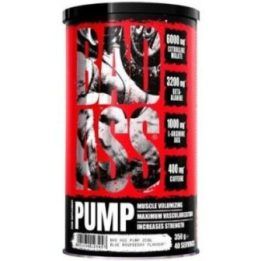 Treniruočių booster Bad Ass Pump 350 g, mėlynių skonio