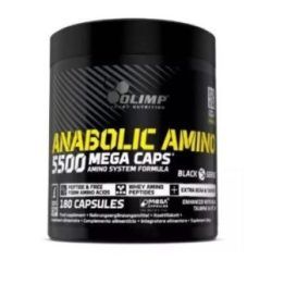 Amino rūgščių kapsulės Olimp Anabolic Amino 5500 180 kapsulių