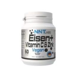 Maisto papildas kapsulėmis NNT Labs Eisen + Vitamin C + Zink 60 kapsulių