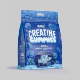 Kreatino guminukai Applied Nutrition Blue Raspberry 80 vnt., mėlynių aviečių skonio