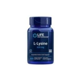 L-lizino kapsulės Life Extension 620 mg, 100 kapsulių