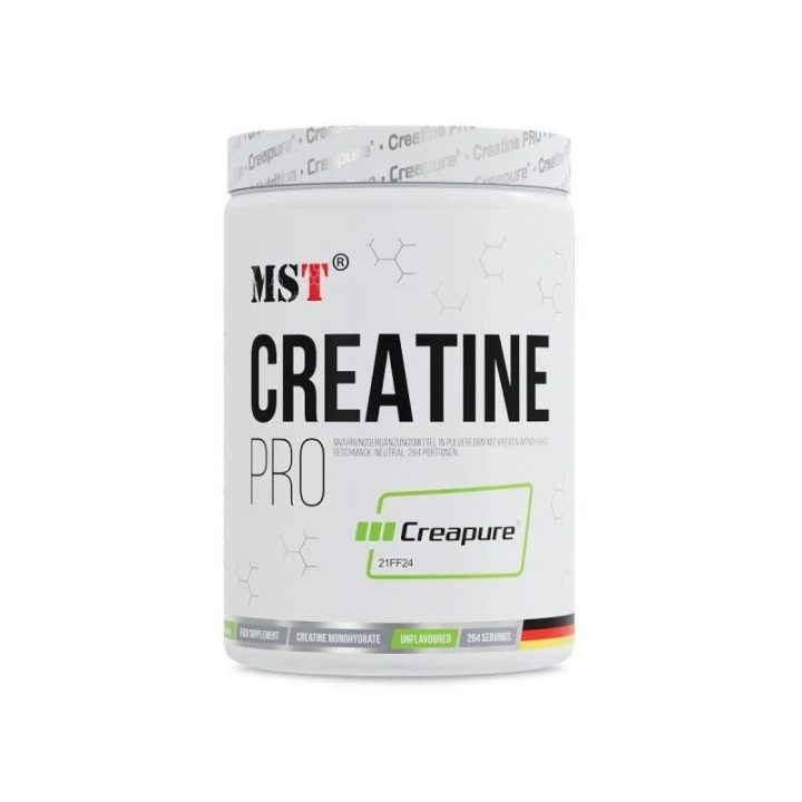 Kreatino monohidrato milteliai MST Creatin PRO Creapure 1000 g