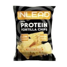 Baltyminiai traškučiai INLEAD High Protein 6 × 50 g, sūrio skonio