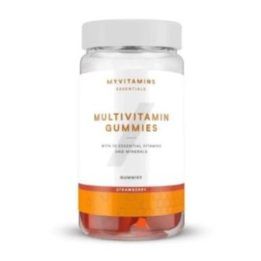 Multivitaminų guminukai MyProtein Essentials 30 vnt., braškių skonio