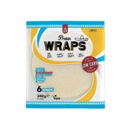 Baltyminiai suktinukai Nanosupps Protein Wraps 12 × 240 g