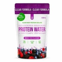 Baltyminis gėrimo milteliai NanoSupps Protein Water Clear Beef Isolate 450 g, uogų mišinio skonio