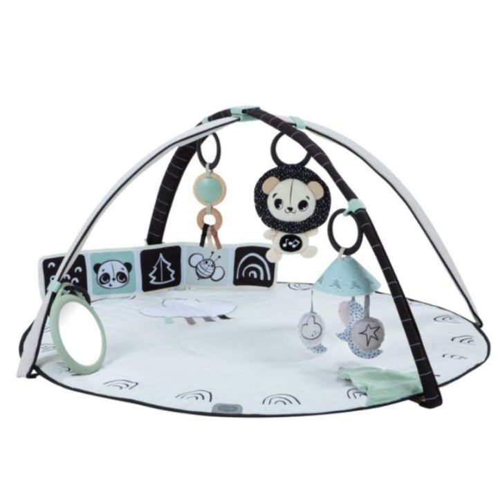 Tiny Love kontrastinis edukacinis kilimėlis 2 viename DECOR, juodai baltas