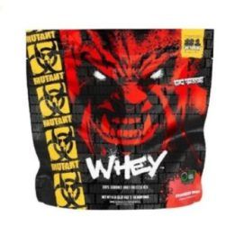 Išrūgų baltymų milteliai Mutant Whey 2,2 kg, braškių ir grietinėlės skonio