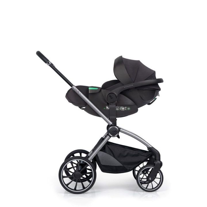 Pasukama automobilinė kėdutė EasyGo BUZ XTD PRO, juoda, 40–87 cm