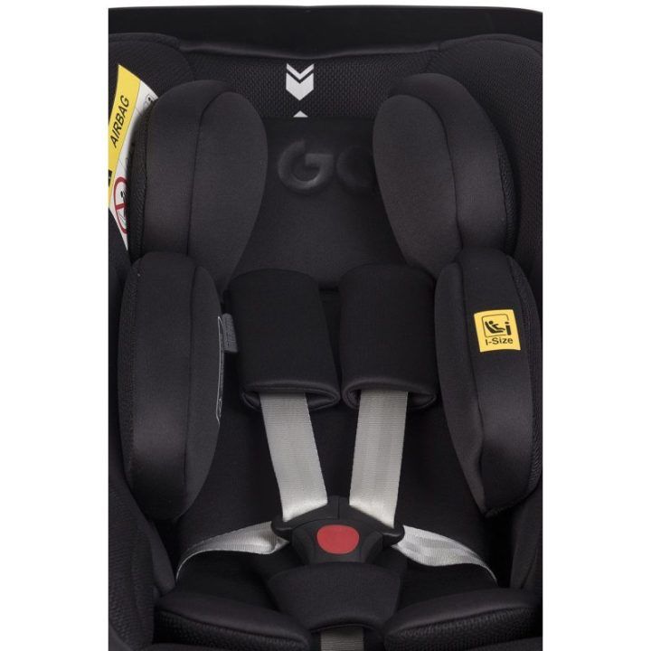 Pasukama automobilinė kėdutė EasyGo BUZ XTD PRO, juoda, 40–87 cm