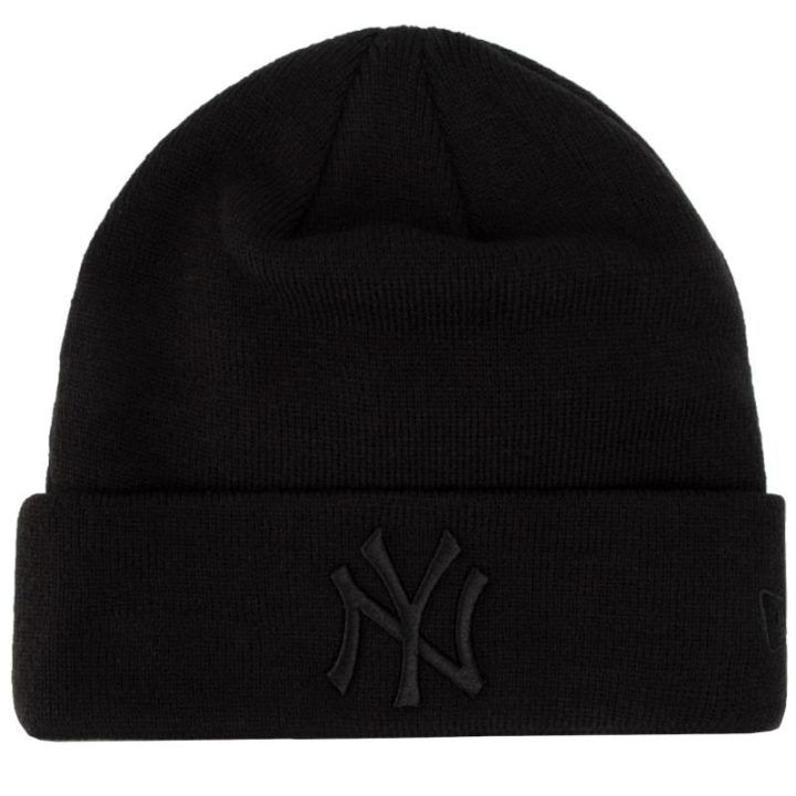 New York Yankees žieminė kepurė, juoda