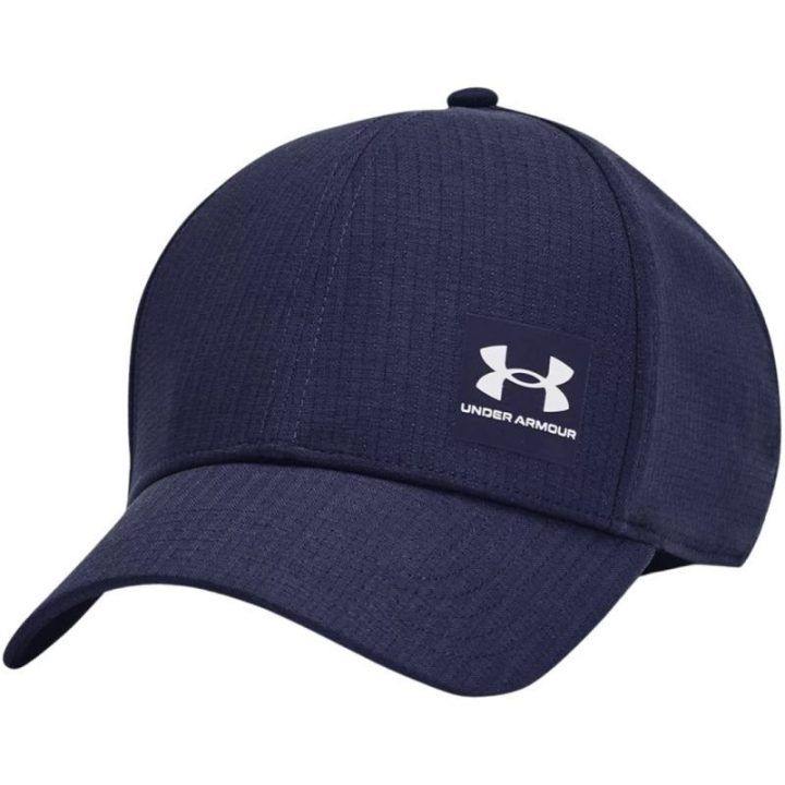 Vyriška kepurė su snapeliu Under Armour Iso-Chill Armourvent, tamsiai mėlyna