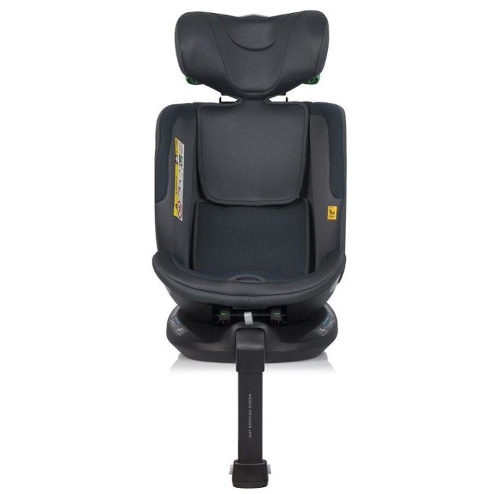 Automobilinė kėdutė 40–150 cm su pasukama baze EasyGo BUZ XTD PRO ir BUZ PRO BODY, granito