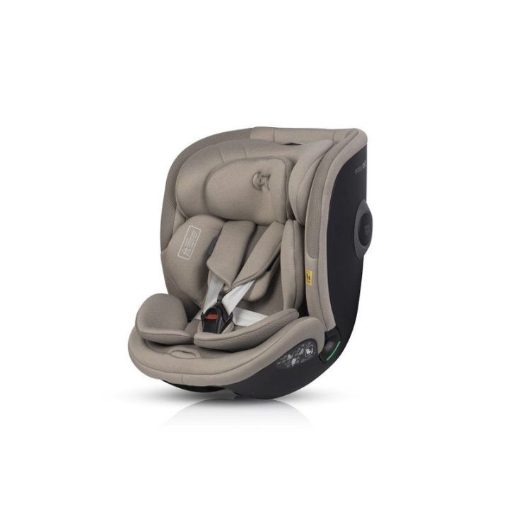 EASY GO 2 viename automobilinių kėdučių rinkinys BUZ XTD PRO ir BUZ PRO BODY, taupe