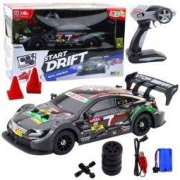 Juodas RC drift automobilis 1:16, 30 km/h