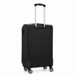 Juodas vidutinis kelioninis lagaminas Solier STL1801 55 l