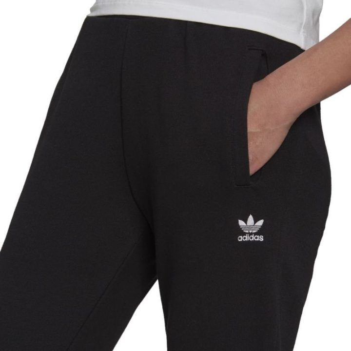 Moteriškos sportinės kelnės adidas Adicolor Essentials Slim Joggers, juodos