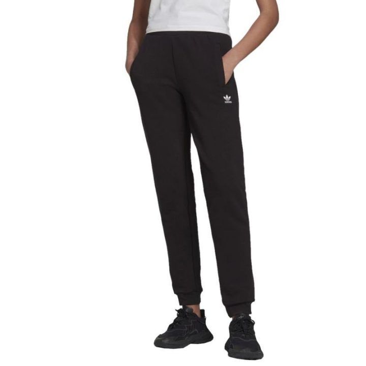 Moteriškos sportinės kelnės adidas Adicolor Essentials Slim Joggers, juodos