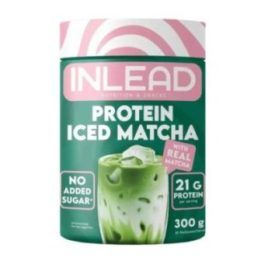 Baltymų milteliai INLEAD Iced Matcha 300 g, matcha skonio