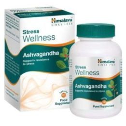 Ašvagandos tabletės Himalaya Stress Wellness 60 tablečių