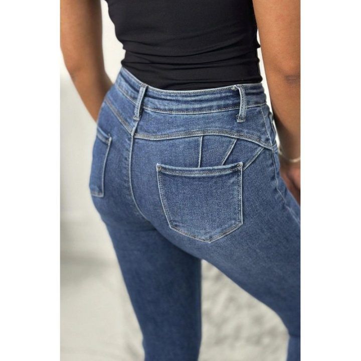 Moteriški skinny džinsai Kesi