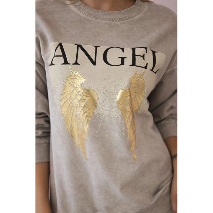 Moteriškas komplektas Angel, smėlio spalvos