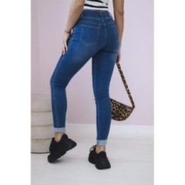 Classic jeans džinsai, mėlynos spalvos