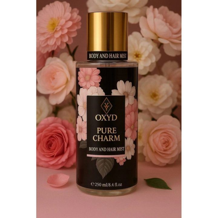 OXYD PURE CHARM kūno ir plaukų dulksna 250 ml